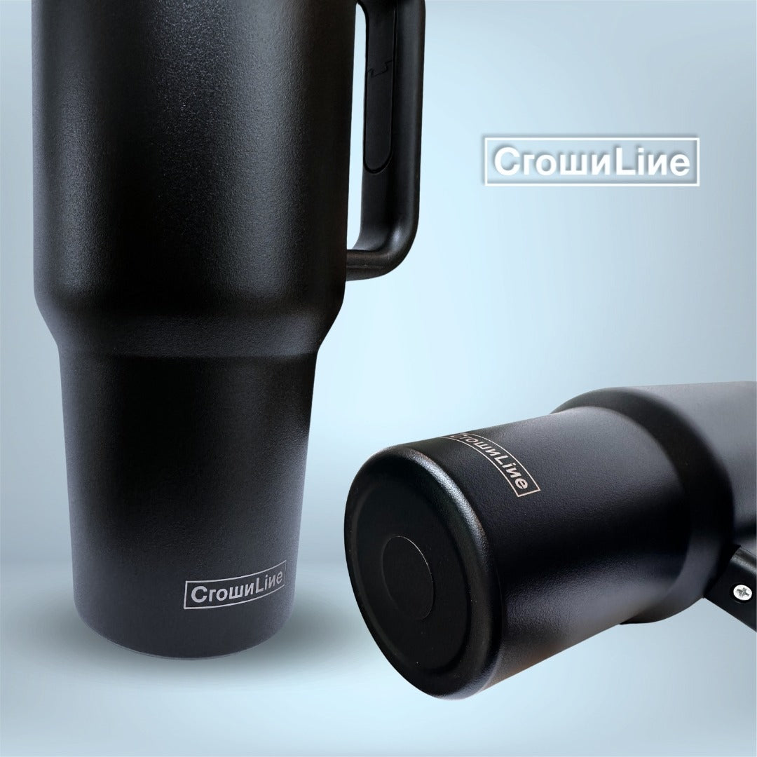 Termo 40 oz | Crownline | Acero Inoxidable con Popote