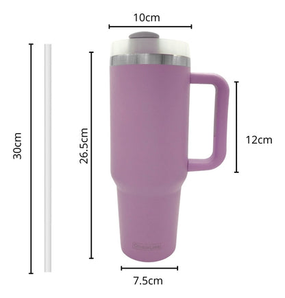 Termo 40 oz | Crownline | Acero Inoxidable con Popote
