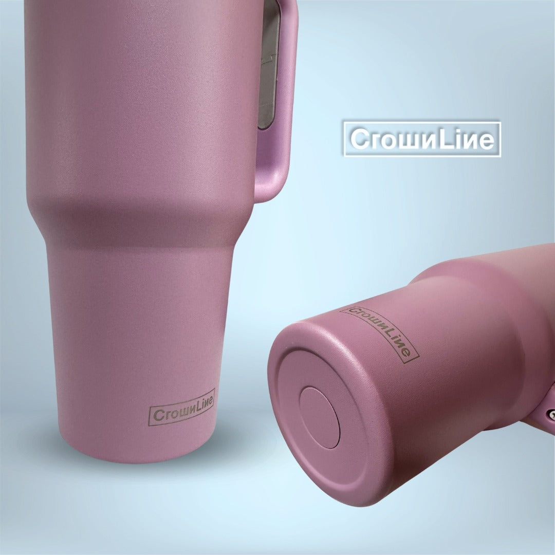 Termo 40 oz | Crownline | Acero Inoxidable con Popote