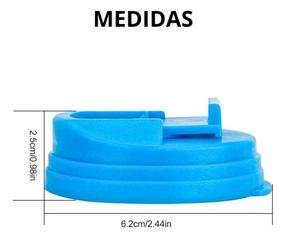 Kit Tapalatas Universal | 3 Piezas | Incluye Popotes