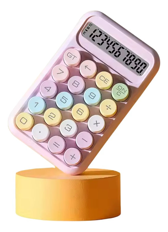 Calculadora Cute Sweet | Teclado Mecánico | LCD 10 Dígitos