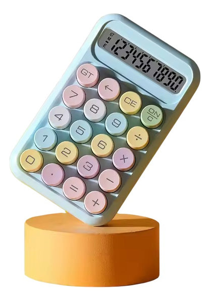 Calculadora Cute Sweet | Teclado Mecánico | LCD 10 Dígitos