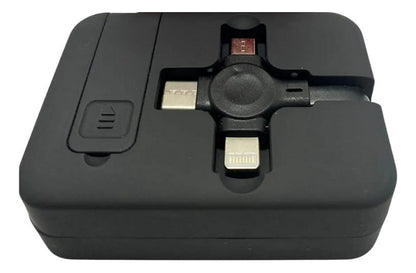 Cable USB Retráctil | 3 en 1 | 2 Piezas | Carga Múltiple