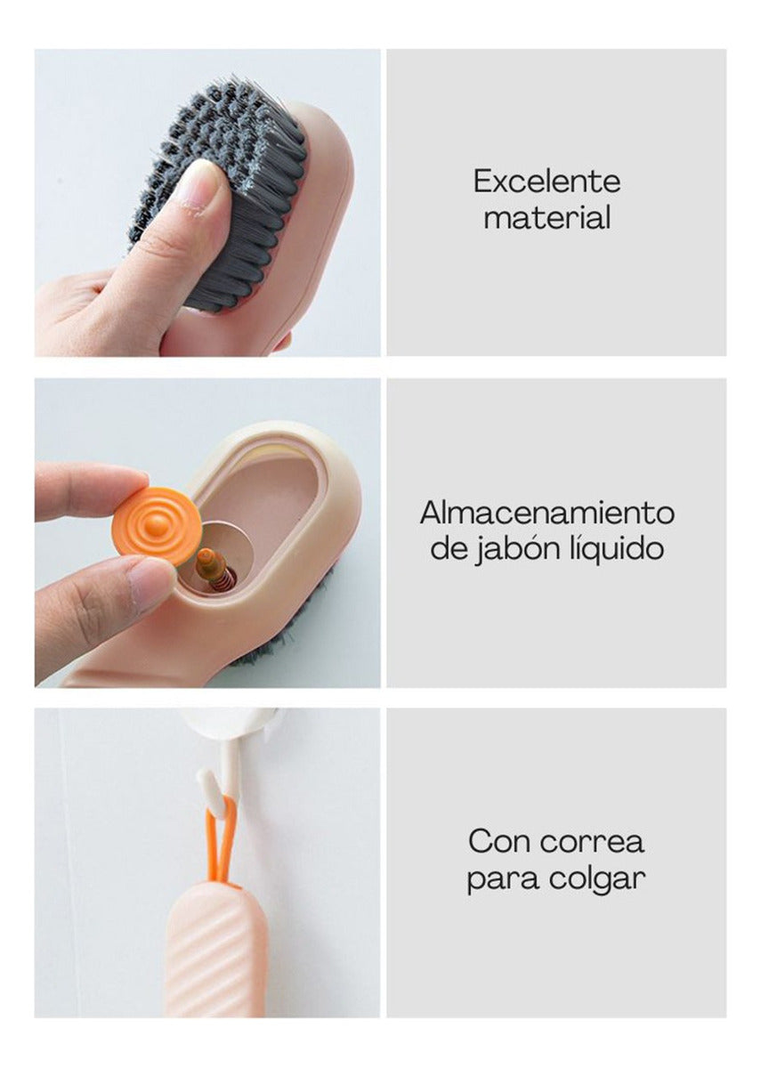Kit para Lavar Tenis | Cepillo + Agujetas Elásticas