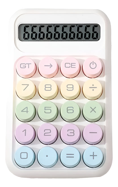 Calculadora Cute Sweet | Teclado Mecánico | LCD 10 Dígitos