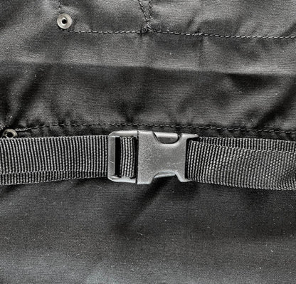 Mandil Parrillero Profesional | Lona Grill Bee | Color Negro