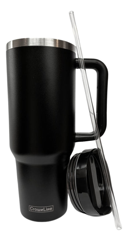 Termo 40 oz | Crownline | Acero Inoxidable con Popote