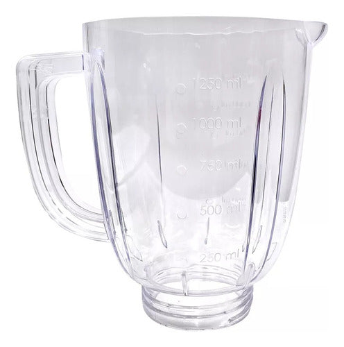 Vaso Licuadora 1.25 L Compatible Con Mod Mx7mx12 Hometech