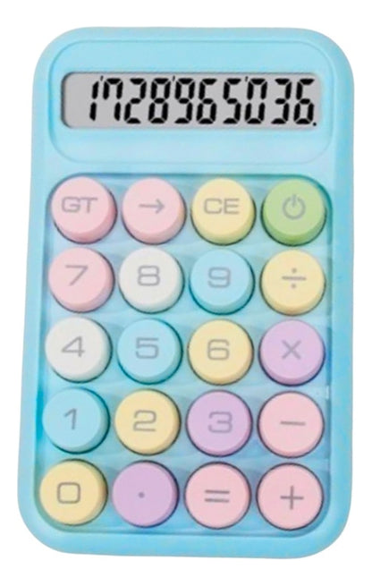 Calculadora Cute Sweet | Teclado Mecánico | LCD 10 Dígitos