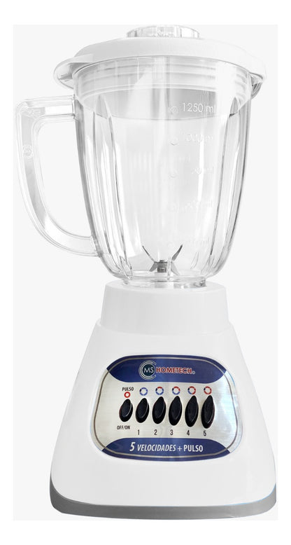 Licuadora HT MX12 | Vaso Poliestireno Cristal | 5 Velocidades