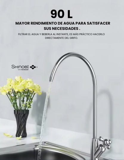 Purificador de Agua Alcalina | 5 Etapas | Sistema Shinobi