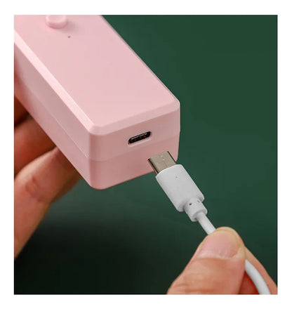Mini Selladora 2 en 1 | Sella y Corta al Instante | Portátil