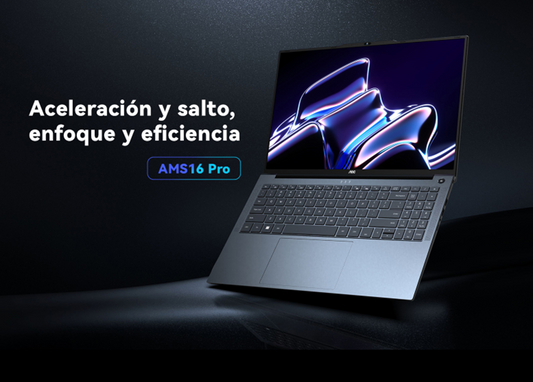 LAPTOP AOC AMS16 AMD RYZEN 7 7735HS 16GB RAM, 512GB SSD, 16" WINDOWS 11