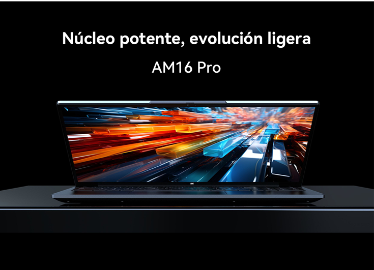 LAPTOP AOC AM16PRO AMD RYZEN 7 5825U 16GB RAM, 512GB SSD, 16" WINDOWS 11,