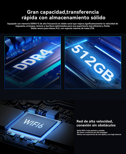 LAPTOP AOC AM16PRO AMD RYZEN 7 7430U 16GB RAM, 512GB SSD, 15.6" WINDOWS 11