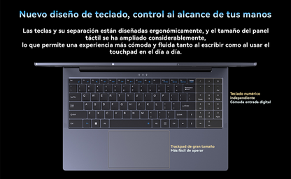 LAPTOP AOC AP15PRO AMD RYZEN 7 7730U 16GB RAM, 512 GB SSD, 15.6" WINDOWS 11