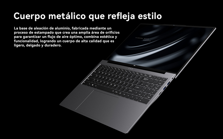 LAPTOP AOC AM16PRO AMD RYZEN 7 5825U 16GB RAM, 512GB SSD, 16" WINDOWS 11,