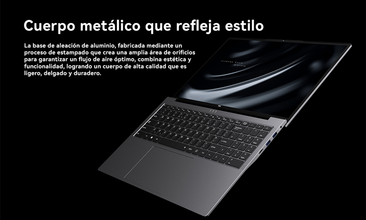 LAPTOP AOC AM16PRO AMD RYZEN 7 7430U 16GB RAM, 512GB SSD, 15.6" WINDOWS 11