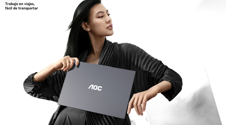 LAPTOP AOC AMS16 AMD RYZEN 7 7735HS 16GB RAM, 512GB SSD, 16" WINDOWS 11