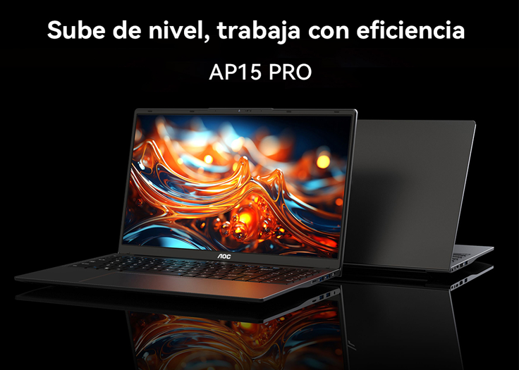 LAPTOP AOC AP15PRO AMD RYZEN 7 7730U 16GB RAM, 512 GB SSD, 15.6" WINDOWS 11