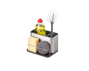 Organizador de Esponja y Jabón | Cocina | Acabado Plata