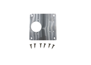 Placas de Acero para Bisagras | Reparación de Gabinetes | 10 Pz