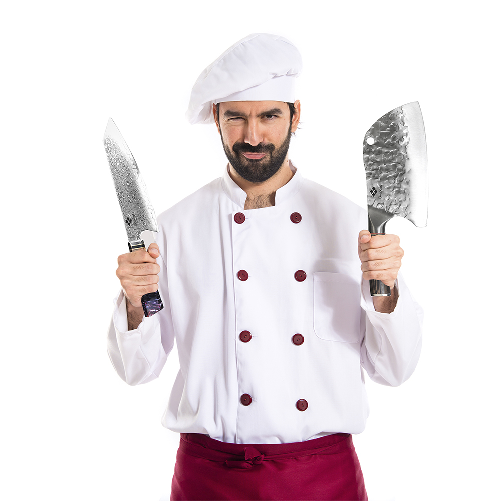 Cuchillo chef Shinobi®️ profesional acero 67 Capas - Ms Hometech